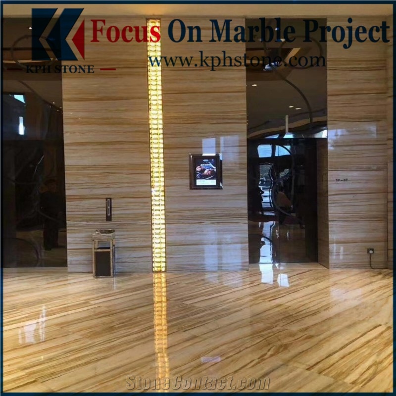 Van Gogh Golden Marble Floor Tiles