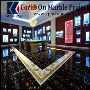 Vendome Noir Marble Decor Signiture Store