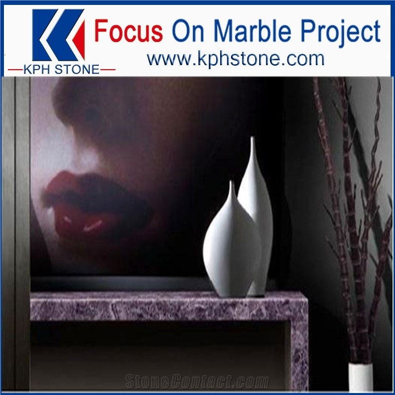 Violet Rectangular Agate Tabletop
