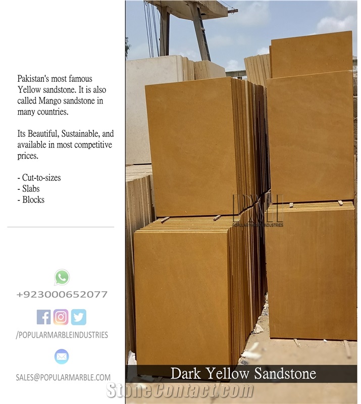 Mango Sandstone for Exterior Wall Cladding