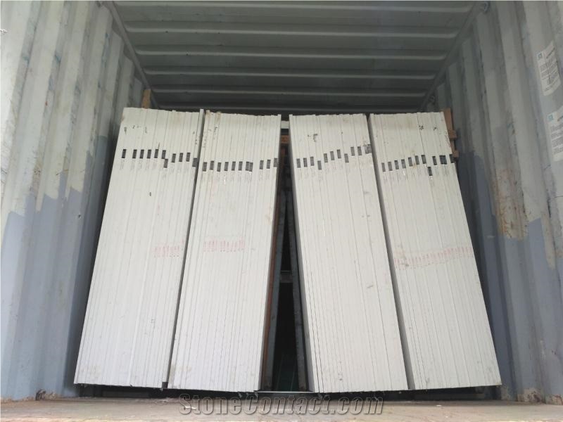 White Solid Surface Quartz Engineered Stone Slabs