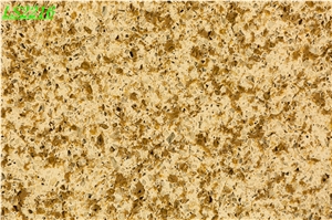 Yellow Artificial Quartz for Kitchen Countertop