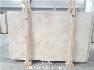 Classic Light Travertine Crosscut - Honed Filled