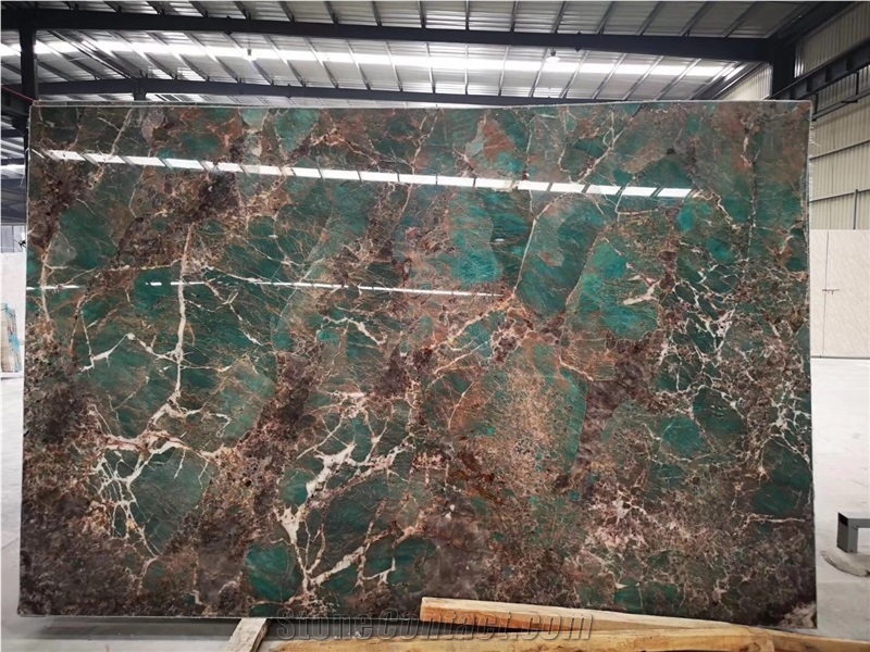 Brazil Amazon Green Granite Slabs & Tiles