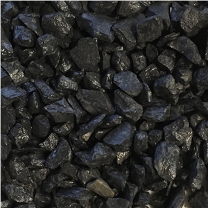 Crushed Black Marble Stone Chips