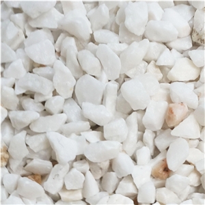 Crushed White Marble Crushed White Marble