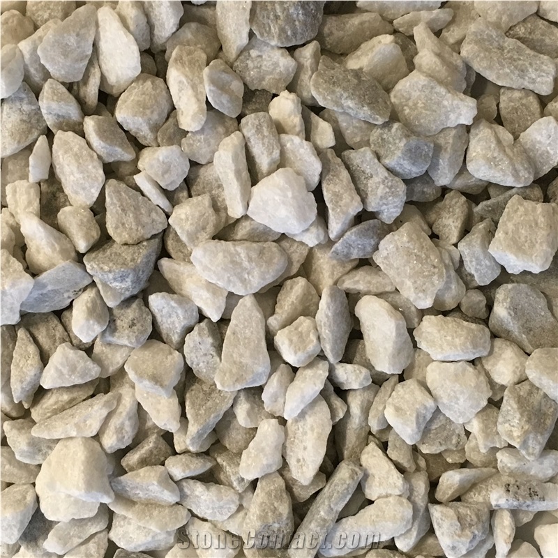 Crushed White Marble