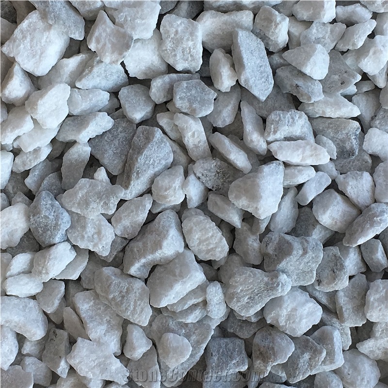 Crushed White Marble