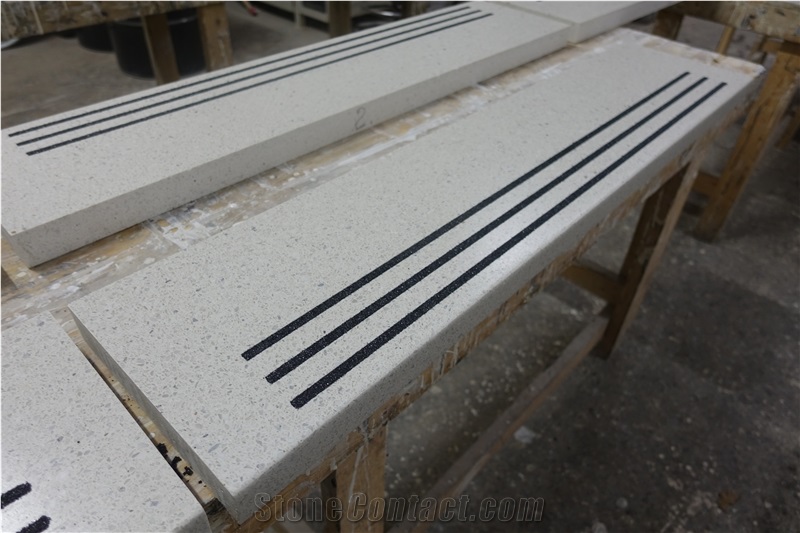 Precast Terrazzo Stair Treads