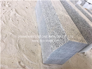 G603 Grey Granite Flamed Kerbstones