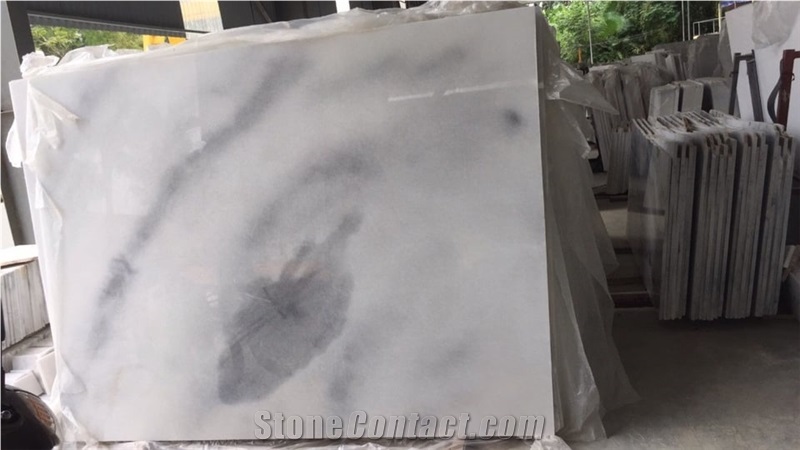 Yen Bai White Marble Slab