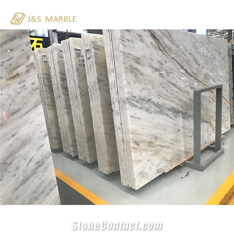 Beautiful Modern Lafite White Jade Marble