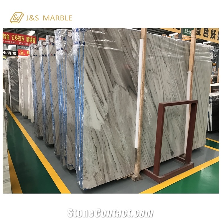 Big Size High Polished Blue Palissandro Marble