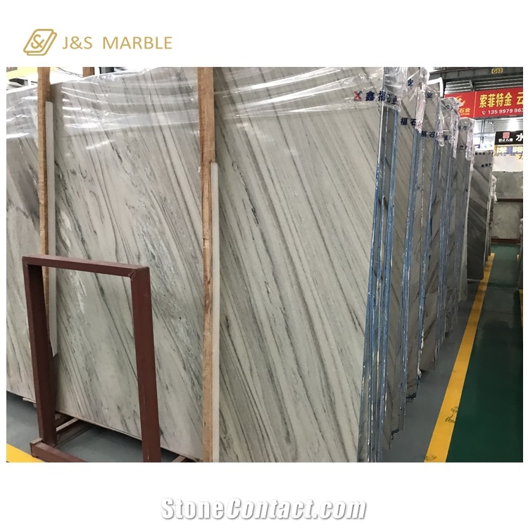 Big Size High Polished Blue Palissandro Marble