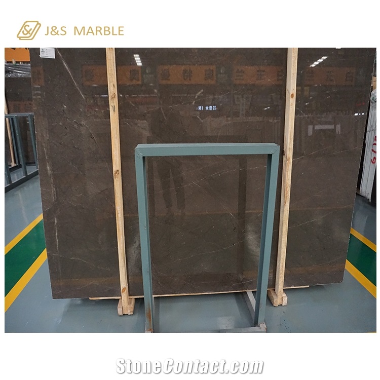 China Exported Olive Ash Marble