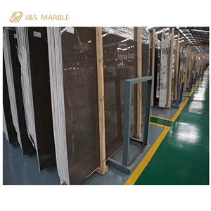 China Exported Olive Ash Marble