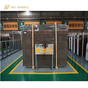 China Exported Olive Ash Marble