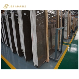China Exported Olive Ash Marble