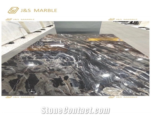 Gris Polished Marmol Marble Slab Chinese Supplier