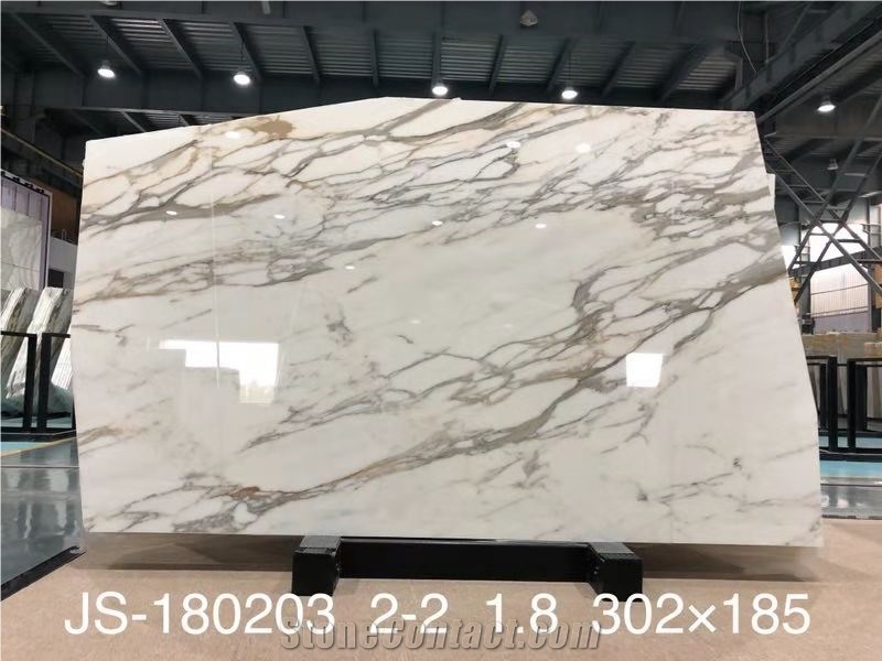 Popular Italy Calacatta Gold Marble Slab