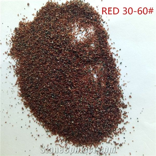 Pink Garnet Sand30/60mesh /30/60mesh Garnet Sand