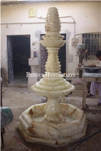 Multi Green Onyx Fountains