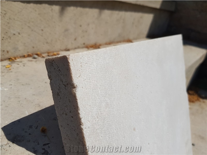 Travertine Tile: Raw, Cross-Cut, Cut-Calibrated
