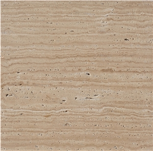 Travertine Tile - Vein-Cut, Antique, Unfilled