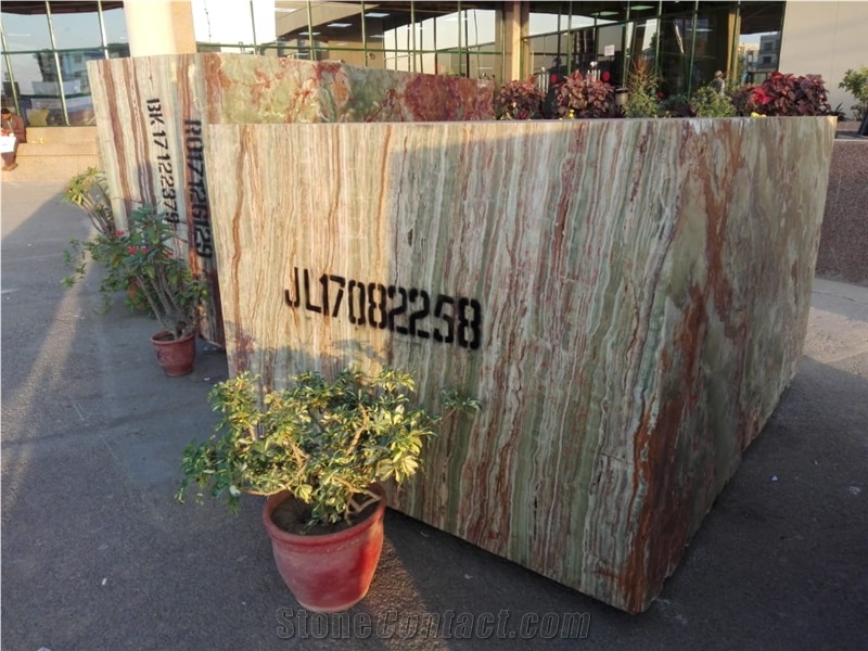 Green Onyx Pakistan Slabs