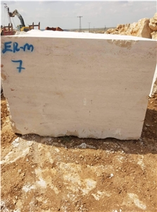 Ivory Travertine Block
