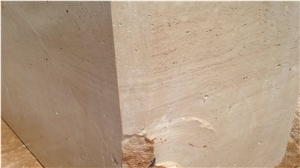 Ivory Travertine Block