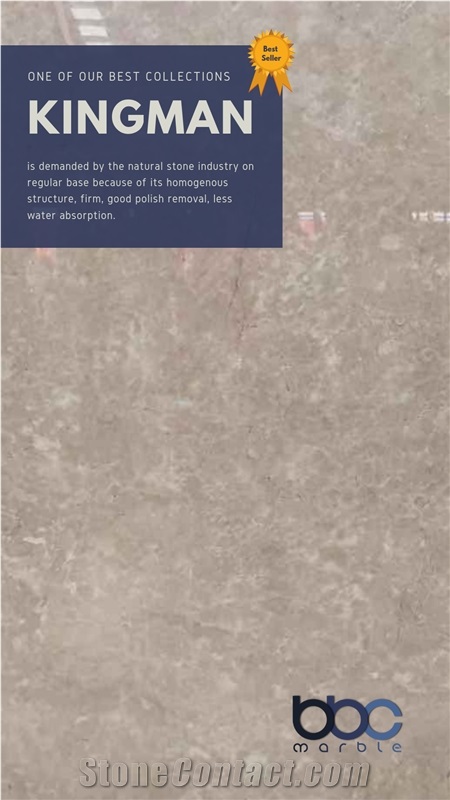 Kingman Marble Blocks, Turkey Beige Marble