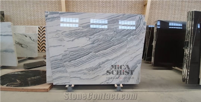 Light Crystal Marble Stone Slabs