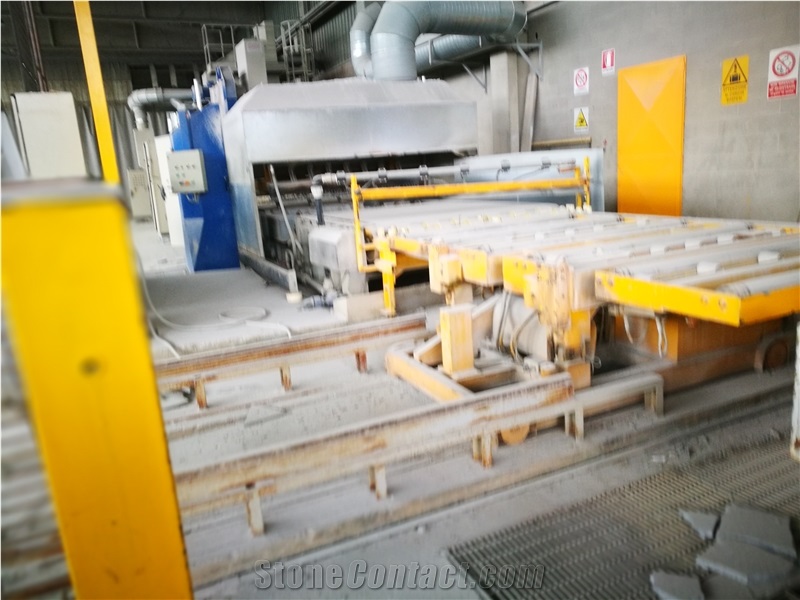 Used Barsanti Polishing Line Mod. Gs20 (20 Head) Polishing Line Second Hand Machine