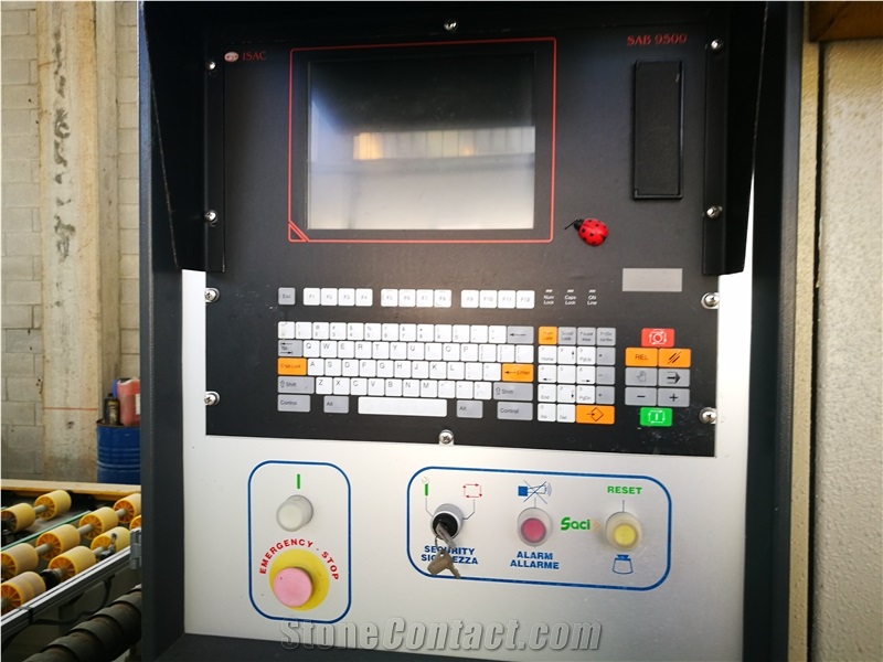 Used Barsanti Polishing Line Mod. Gs20 (20 Head) Polishing Line Second Hand Machine