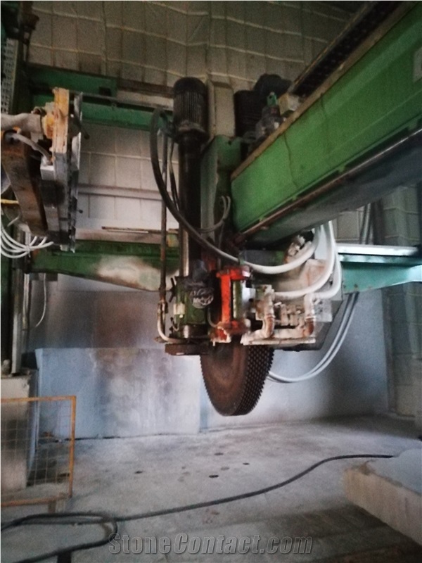 Pedrini Blokcutter Multi Disc 1600 Mm Used Stone Cutting Machine