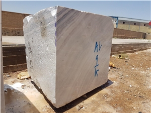 White Marble Blocks, Aligoodarz Crystal Marble