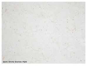 Qom White Marble Blocks