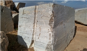Gazanbar Silver Travertine Blocks