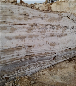 Gazanbar Silver Travertine Blocks