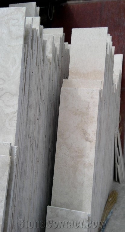 Gazanbar White Travertine Blocks