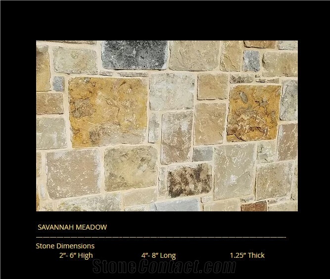 Savannah Meadow Thin Veneer Natural Stone