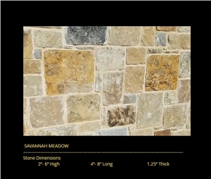 Savannah Meadow Thin Veneer Natural Stone