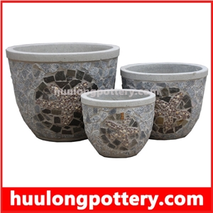Natural Stone Slate Pots Slate Stone Pots