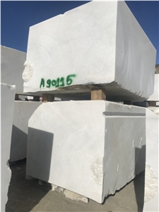 Mongolian White Marble Block