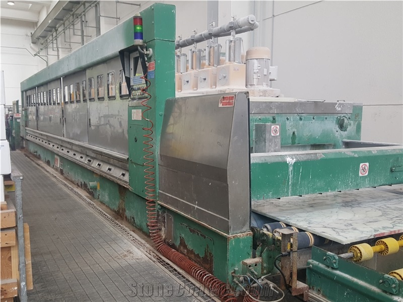 Used Breton Polishing Line Machine for Marble