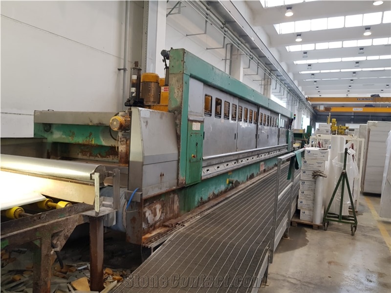 Used Breton Polishing Line Machine for Marble