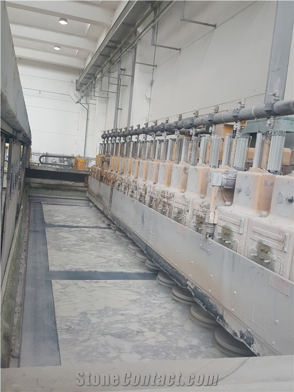 Used Breton Polishing Line Machine for Marble