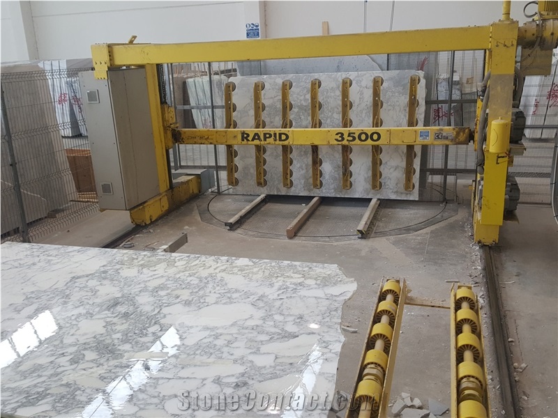Used Breton Polishing Line Machine for Marble