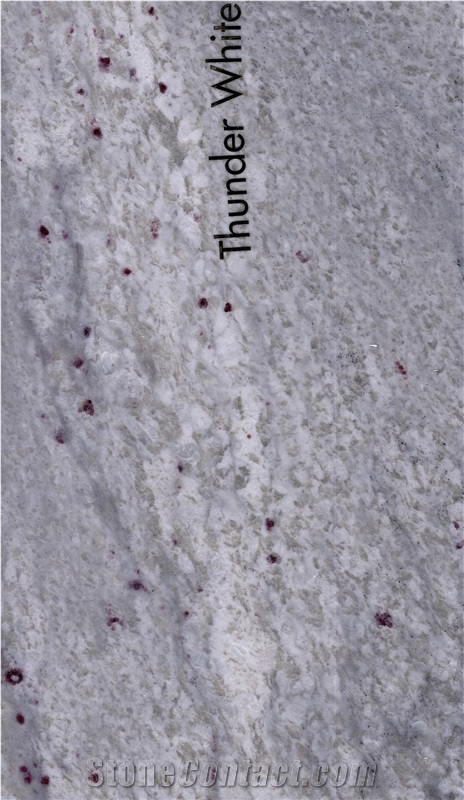 Thunder White Granite Slabs, Tiles